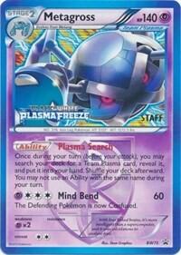 Pokemon TCG - Black & White Promos - Metagross - (Team Plasma Prerelease Staff) - BW75 - BW75 - Holofoil