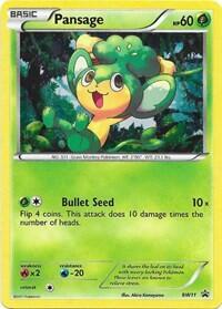 Pokemon TCG - Black & White Promos - Pansage - BW11 - BW11 - Holofoil