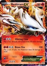 Pokemon TCG - Black & White Promos - Reshiram EX - BW36 - BW36 - Holofoil