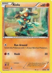 Pokemon TCG - Black & White Promos - Riolu - BW33 - BW33 - Cosmo Holofoil