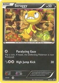 Pokemon TCG - Black & White Promos - Scraggy - BW25 - BW25 - Cosmo Holofoil