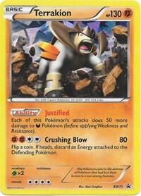 Pokemon TCG - Black & White Promos - Terrakion - BW71 - BW71 - Holofoil