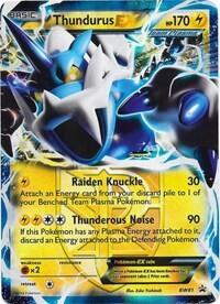 Pokemon TCG - Black & White Promos - Thundurus EX (Team Plasma) - BW81 - BW81 - Holofoil