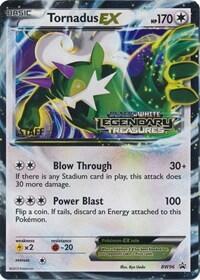 Pokemon TCG - Black & White Promos - Tornadus EX - (Prerelease Staff) - BW96 - BW96 - Holofoil
