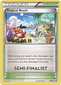 Pokemon TCG - Black & White Promos - Tropical Beach - (Worlds 11 Semi Finalist) - BW28 - BW28
