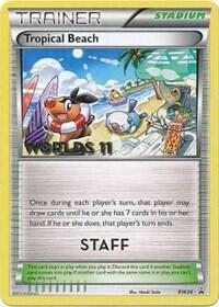 Pokemon TCG - Black & White Promos - Tropical Beach - (Worlds 11 Staff) - BW28 - BW28
