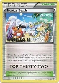 Pokemon TCG - Black & White Promos - Tropical Beach - (Worlds 11 Top) - BW28 - BW28