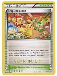 Pokemon TCG - Black & White Promos - Tropical Beach - (Worlds 12 Semi Finalist) - BW50 - BW50