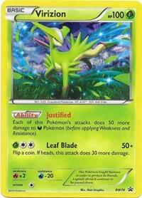 Pokemon TCG - Black & White Promos - Virizion - BW70 - BW70 - Holofoil