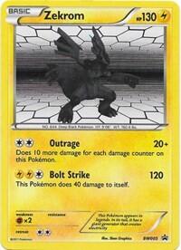 Pokemon TCG - Black & White Promos - Zekrom - BW005 - BW005 - Holofoil