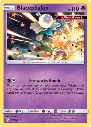 Pokemon TCG - SM - Cosmic Eclipse - Blacephalon - 104/236 - Holofoil