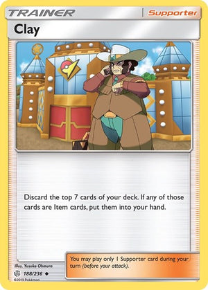 Pokemon TCG - SM - Cosmic Eclipse - Clay - 188/236
