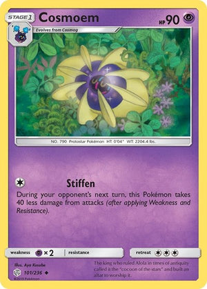 Pokemon TCG - SM - Cosmic Eclipse - Cosmoem - 101/236 - Cosmo Holofoil