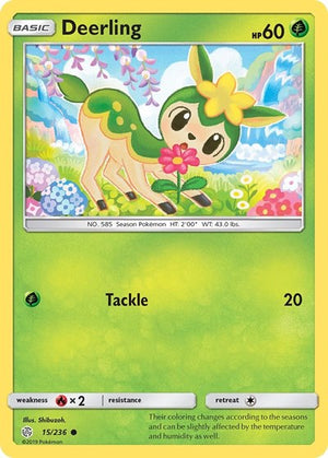 Pokemon TCG - SM - Cosmic Eclipse - Deerling - 15/236