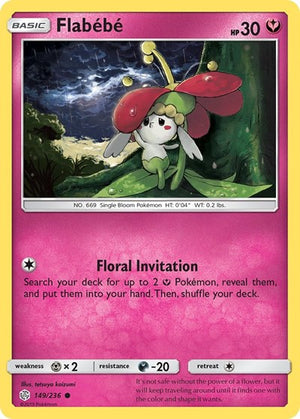 Pokemon TCG - SM - Cosmic Eclipse - Flabebe - 149/236