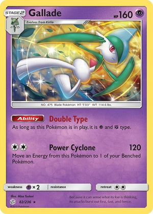 Pokemon TCG - SM - Cosmic Eclipse - Gallade - 82/236 - Reverse Holofoil