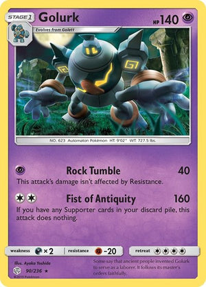 Pokemon TCG - SM - Cosmic Eclipse - Golurk - 90/236