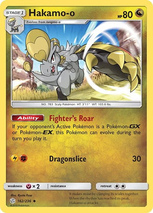 Pokemon TCG - SM - Cosmic Eclipse - Hakamo-o - 162/236