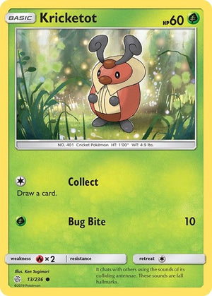 Pokemon TCG - SM - Cosmic Eclipse - Kricketot - 13/236