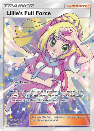 Pokemon TCG - SM - Cosmic Eclipse - Lillie's Full Force - 230/236 - Holofoil