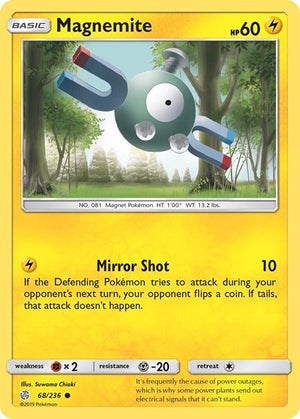 Pokemon TCG - SM - Cosmic Eclipse - Magnemite - 68/236