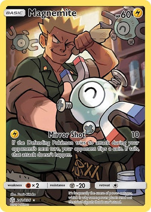 Pokemon TCG - SM - Cosmic Eclipse - Magnemite - 242/236 - Holofoil
