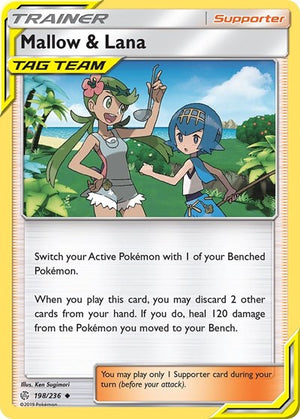 Pokemon TCG - SM - Cosmic Eclipse - Mallow & Lana - 198/236