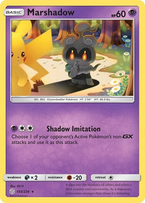 Pokemon TCG - SM - Cosmic Eclipse - Marshadow - 103/236