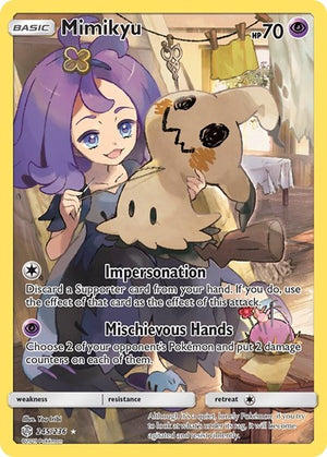 Pokemon TCG - SM - Cosmic Eclipse - Mimikyu - 245/236 - Holofoil