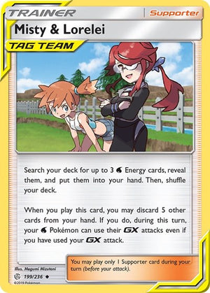 Pokemon TCG - SM - Cosmic Eclipse - Misty & Lorelei - 199/236