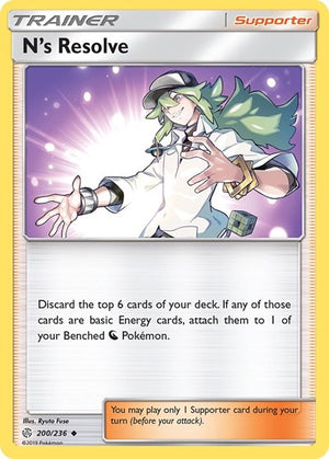 Pokemon TCG - SM - Cosmic Eclipse - N's Resolve - 200/236