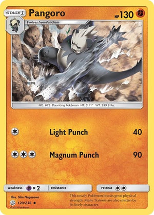 Pokemon TCG - SM - Cosmic Eclipse - Pangoro - 120/236