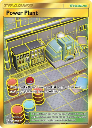 Pokemon TCG - SM - Cosmic Eclipse - Power Plant - 269/236 - Holofoil