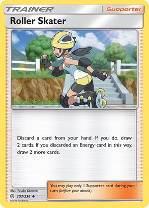 Pokemon TCG - SM - Cosmic Eclipse - Roller Skater - 203/236
