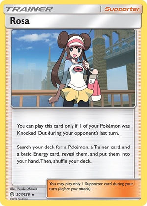 Pokemon TCG - SM - Cosmic Eclipse - Rosa - 204/236 - Reverse Holofoil