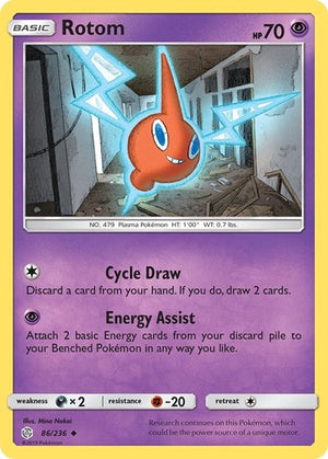 Pokemon TCG - SM - Cosmic Eclipse - Rotom - 86/236