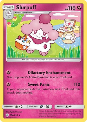 Pokemon TCG - SM - Cosmic Eclipse - Slurpuff - 154/236