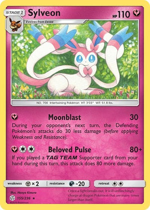 Pokemon TCG - SM - Cosmic Eclipse - Sylveon - 155/236