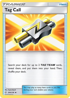 Pokemon TCG - SM - Cosmic Eclipse - Tag Call - 206/236