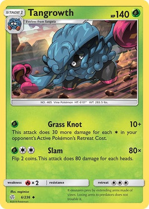 Pokemon TCG - SM - Cosmic Eclipse - Tangrowth - 6/236