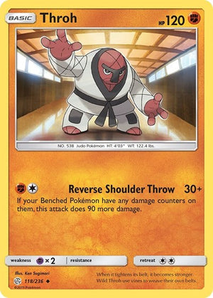 Pokemon TCG - SM - Cosmic Eclipse - Throh - 118/236