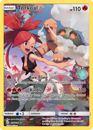 Pokemon TCG - SM - Cosmic Eclipse - Torkoal - 237/236 - Holofoil