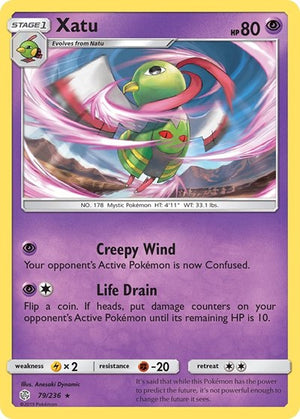 Pokemon TCG - SM - Cosmic Eclipse - Xatu - 79/236
