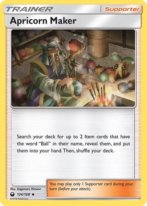 Pokemon TCG - SM - Celestial Storm - Apricorn Maker - 124/168 - Reverse Holofoil