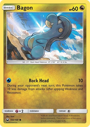 Pokemon TCG - SM - Celestial Storm - Bagon - 103/168