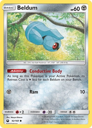 Pokemon TCG - SM - Celestial Storm - Beldum - 92/168
