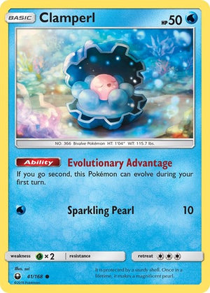 Pokemon TCG - SM - Celestial Storm - Clamperl - 41/168 - Reverse Holofoil