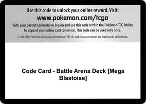 Pokemon TCG - SM - Celestial Storm - Code Card - Battle Arena Deck