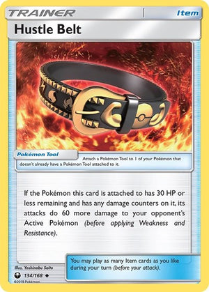 Pokemon TCG - SM - Celestial Storm - Hustle Belt - 134/168