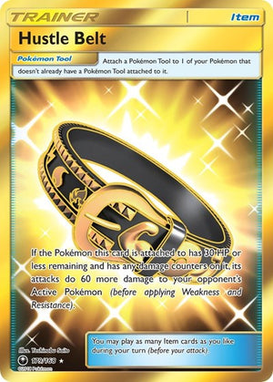 Pokemon TCG - SM - Celestial Storm - Hustle Belt - 179/168 - Holofoil